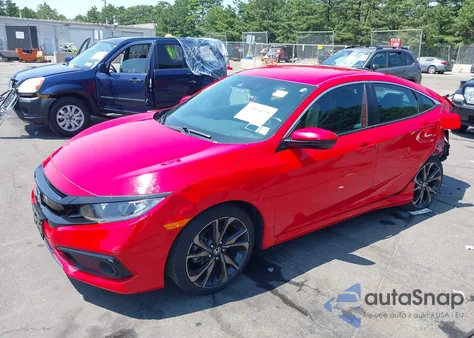 2021 Honda Civic Sport from USA, damaged, VIN 2HGFC2F82MH533643